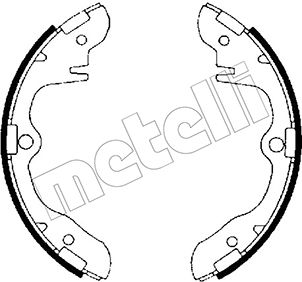 Remschoen set Metelli 53-0199