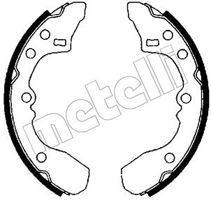 Remschoen set Metelli 53-0203