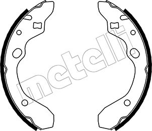 Remschoen set Metelli 53-0210