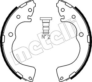 Remschoen set Metelli 53-0218