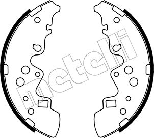 Remschoen set Metelli 53-0223