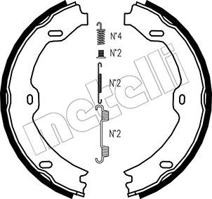 Remschoen set Metelli 53-0243K