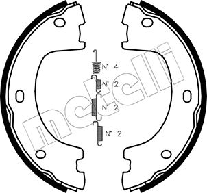 Remschoen set Metelli 53-0249K