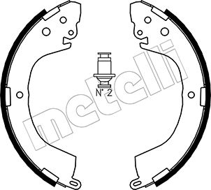 Remschoen set Metelli 53-0260