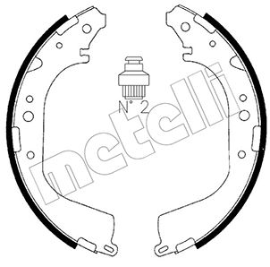 Remschoen set Metelli 53-0280