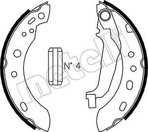 Remschoen set Metelli 53-0288