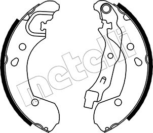 Remschoen set Metelli 53-0290