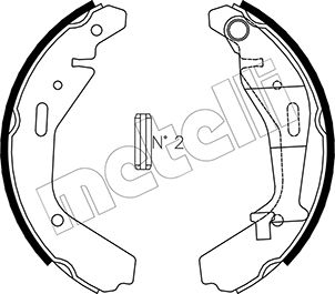 Remschoen set Metelli 53-0318