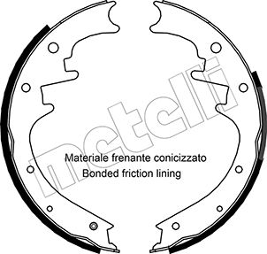 Remschoen set Metelli 53-0358