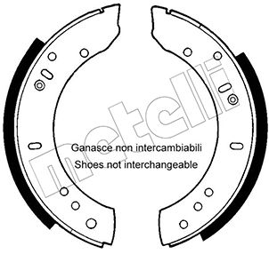 Remschoen set Metelli 53-0366