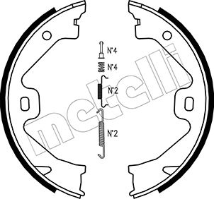 Remschoen set Metelli 53-0369K