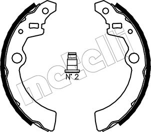 Remschoen set Metelli 53-0385