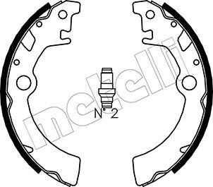 Remschoen set Metelli 53-0400