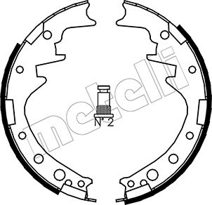 Remschoen set Metelli 53-0413