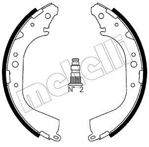 Remschoen set Metelli 53-0421