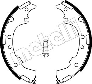 Remschoen set Metelli 53-0434