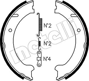 Remschoen set Metelli 53-0480K