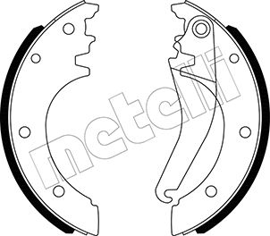 Remschoen set Metelli 53-0486