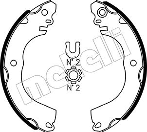 Remschoen set Metelli 53-0509