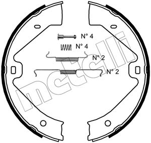 Remschoen set Metelli 53-0528K