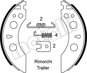 Remschoen set Metelli 53-0592