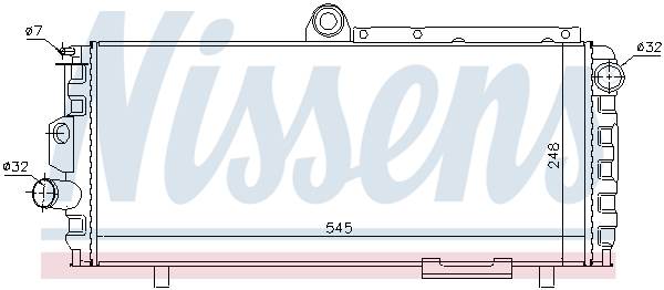 Nissens Radiateur 60010