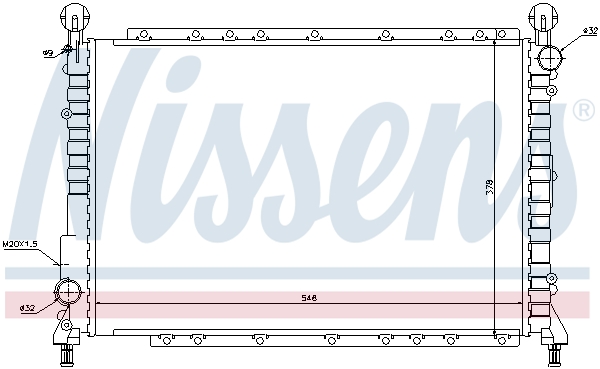 Nissens Radiateur 60034