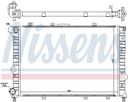 Nissens Radiateur 60041