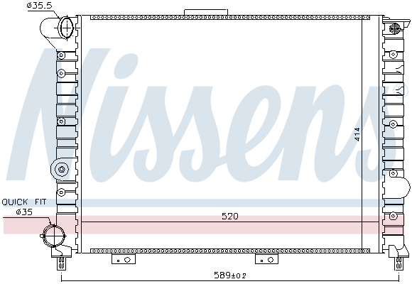 Nissens Radiateur 60049