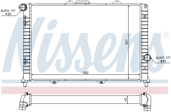 Nissens Radiateur 60056