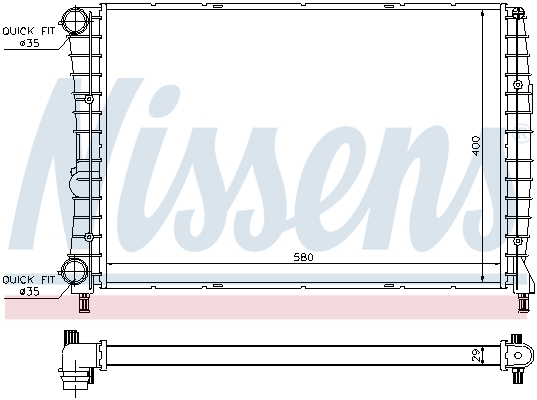 Nissens Radiateur 60060