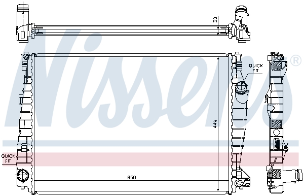 Nissens Radiateur 60061