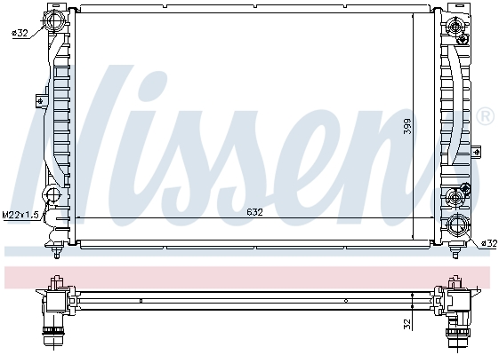 Nissens Radiateur 60228A