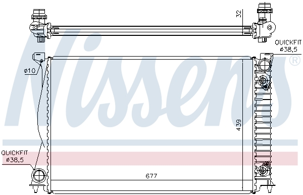 Nissens Radiateur 60232A