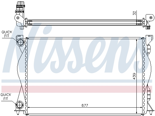 Nissens Radiateur 60235A