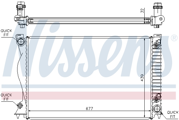 Nissens Radiateur 60236A