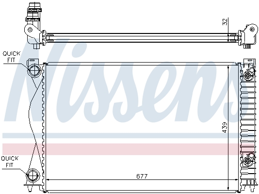 Nissens Radiateur 60237A