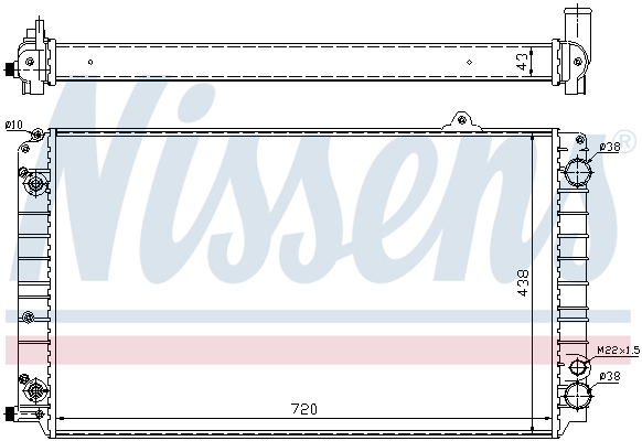 Nissens Radiateur 60239