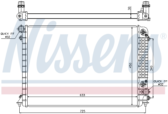 Nissens Radiateur 60241