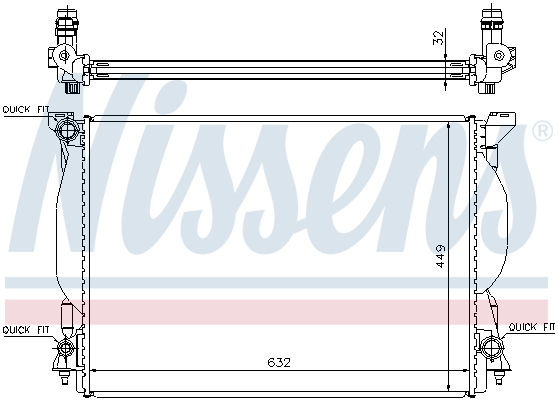 Nissens Radiateur 60306A