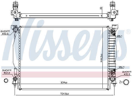 Nissens Radiateur 60307A