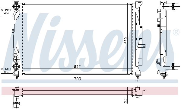 Nissens Radiateur 60308A