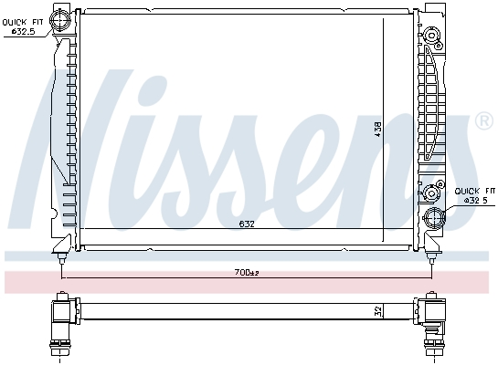 Nissens Radiateur 60316