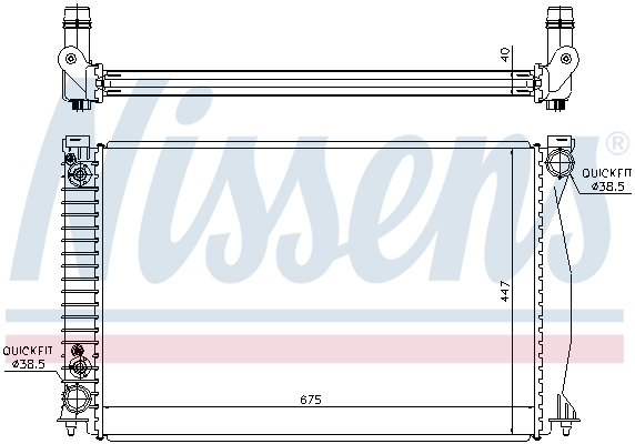 Nissens Radiateur 60328