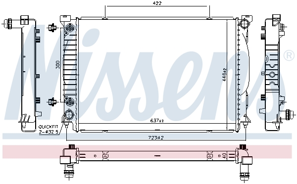 Nissens Radiateur 60329