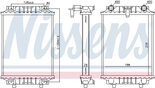 Nissens Radiateur 60351