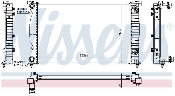 Nissens Radiateur 60353