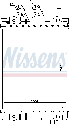 Nissens Interkoeler 60357