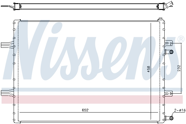 Nissens Interkoeler 60368