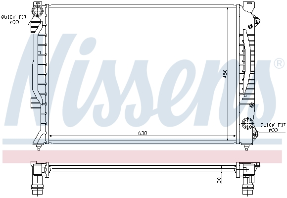 Nissens Radiateur 60422A